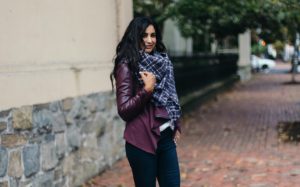 Blanket Scarf | Lunch With A Girlfriend