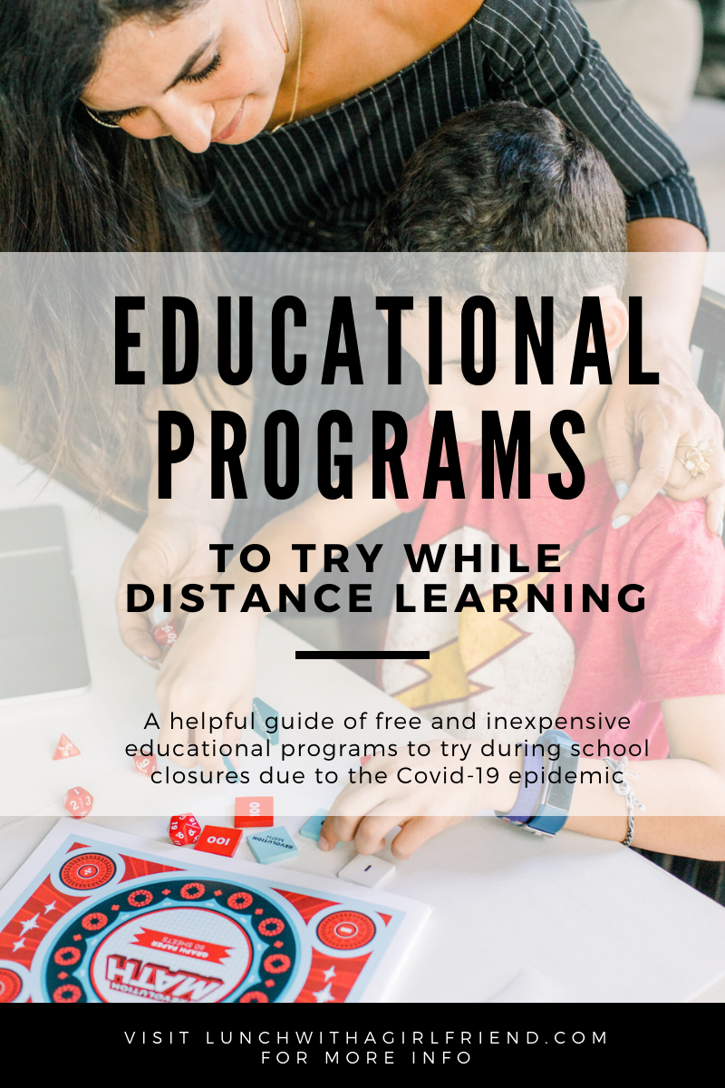 Great Programs To Try During Distance Learning (For Kids Of All Ages)