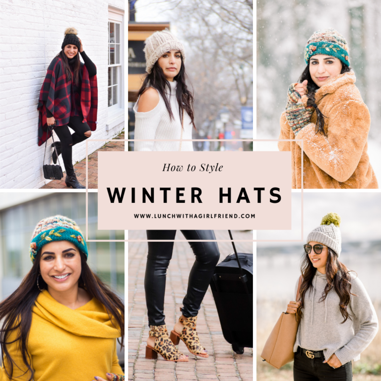 How To Style Winter Hats - Lunch With A Girlfriend