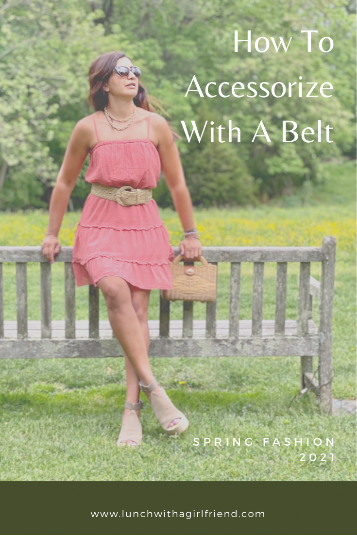 How To Accessorize With A Wide Belt